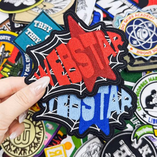 Custom Design Iron-on Patches Embroidery Patch Clothing Accessories