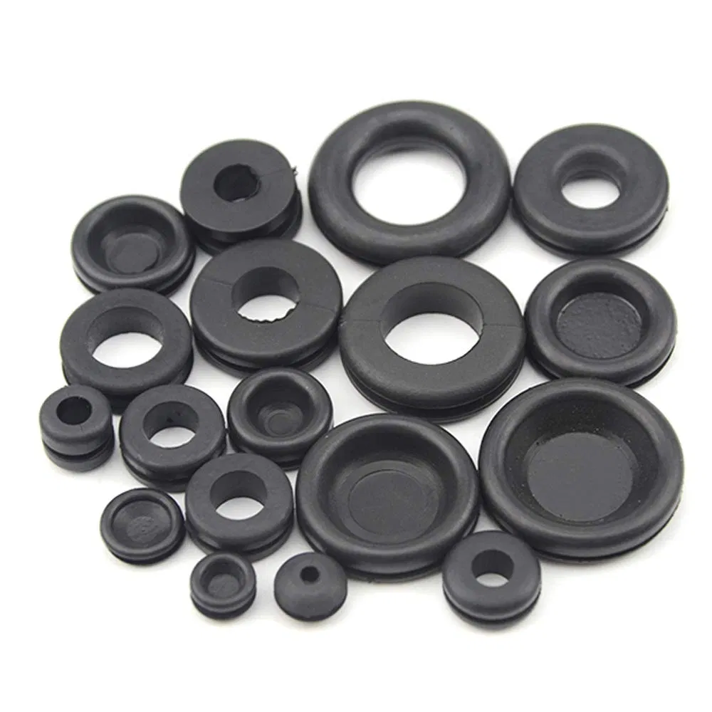 Rubber Grommets Eyelet Ring Gasket Repair Box Washer Seal Assortment Set for Plumbing Automotive General Repair